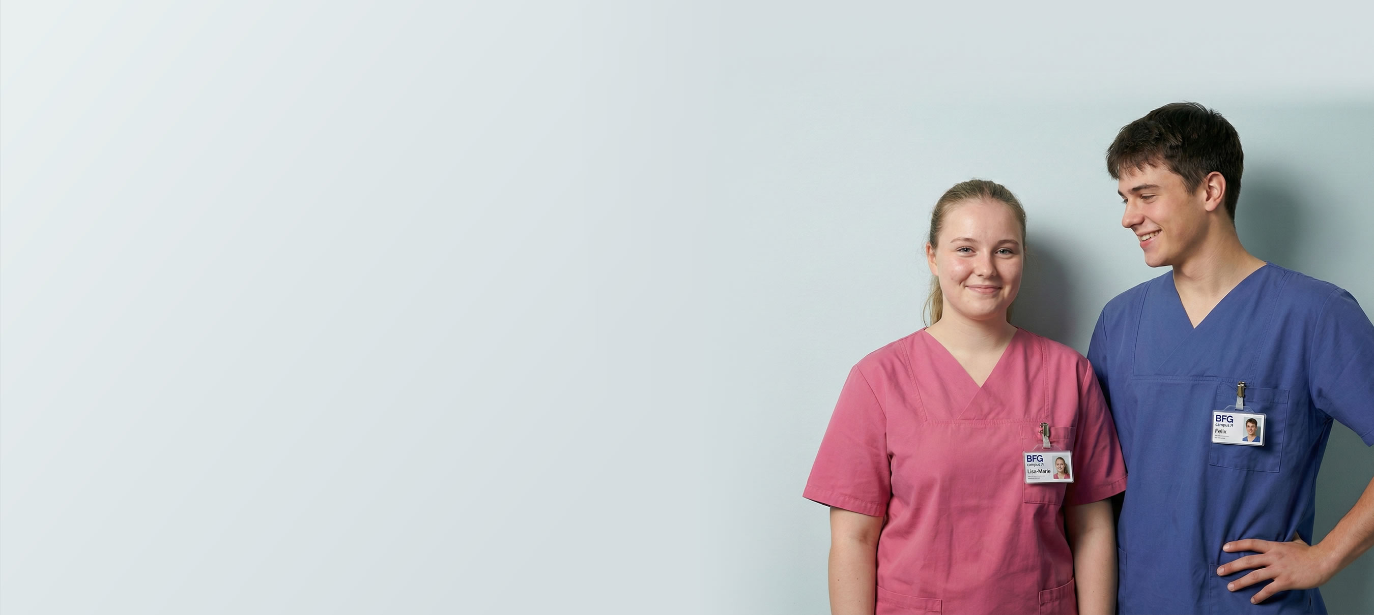 Kranken und Altenpflegehelfer in